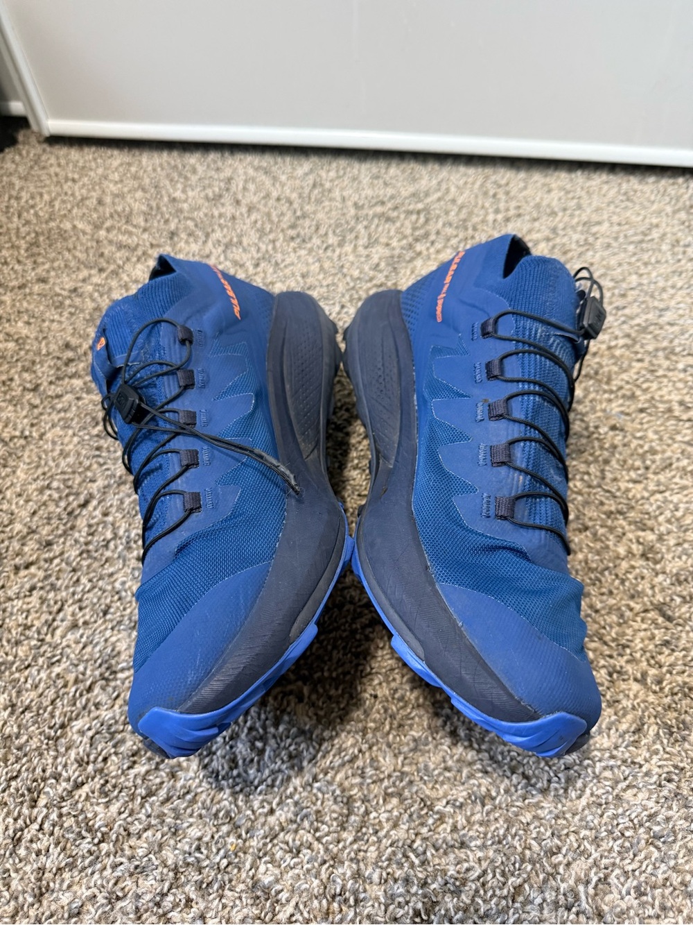 Salomon pulsar trail pro Men's Navy and Black Trail Running Shoes size 10.5 - Picture 3 of 7